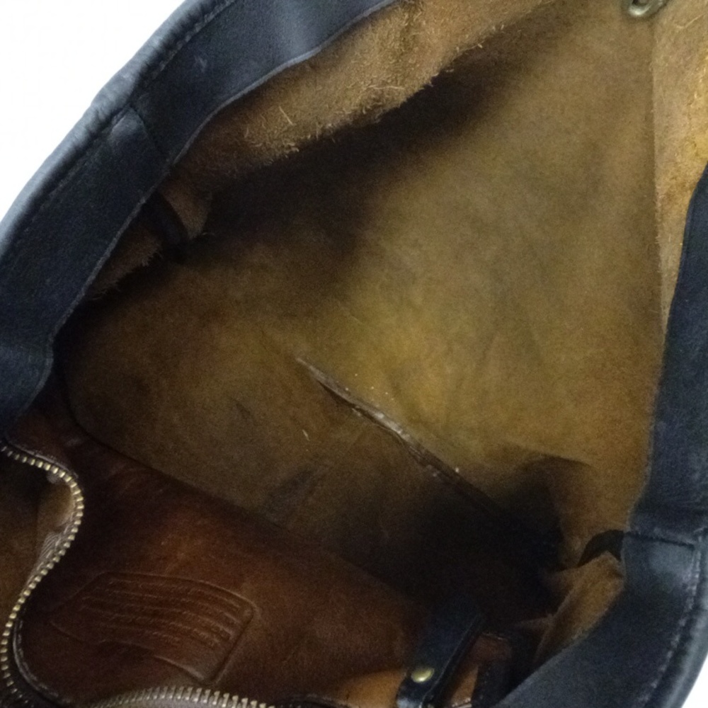 Coach Brown Leather Tote Bag - Picture 10 of 10